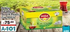 DOĞUŞ KARADENİZ DEMLİK POŞET ÇAY 100'LÜ DOĞUŞ KARADENİZ DEMLİK POŞET ÇAY 100'LÜ